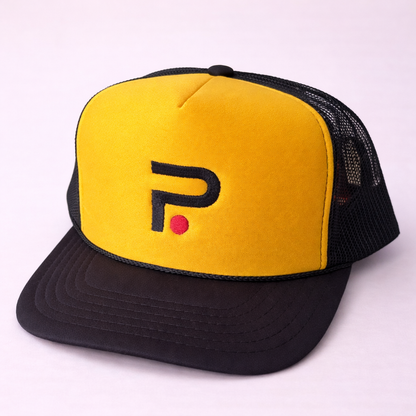 P-Dot Trucker Hat "Yellow Jacket"